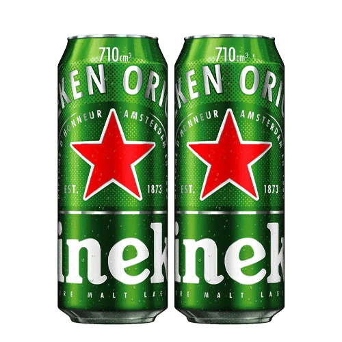 2 LATONES HEINEKEN
