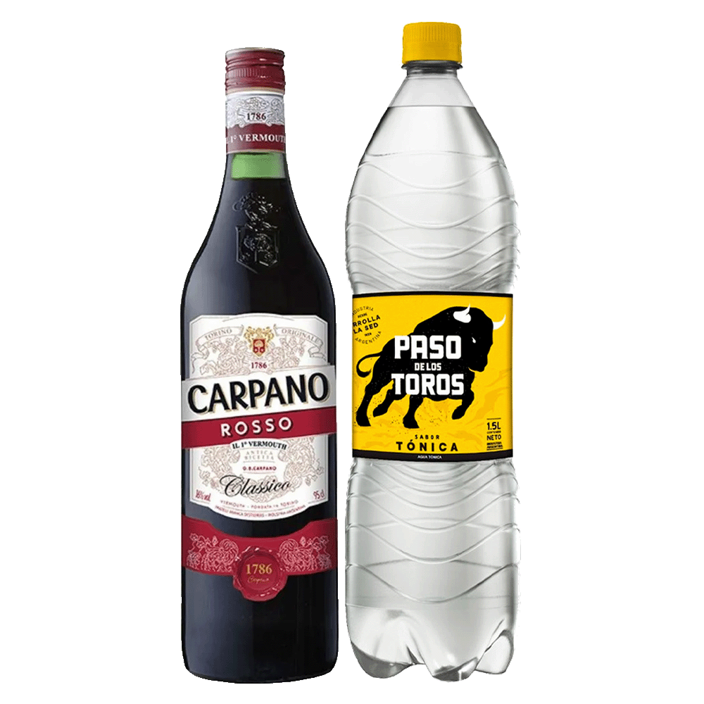 VERMOUTH CARPANO + TONICA